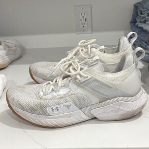 Under Armour Men’s White Hovr Athletic Shoes